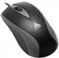 Mouse Optico Clone PS2 Preto/Prata